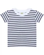 T-shirts LARKWOOD Gestreept T-shirt met korte mouwen voor bedrukking &amp; borduring