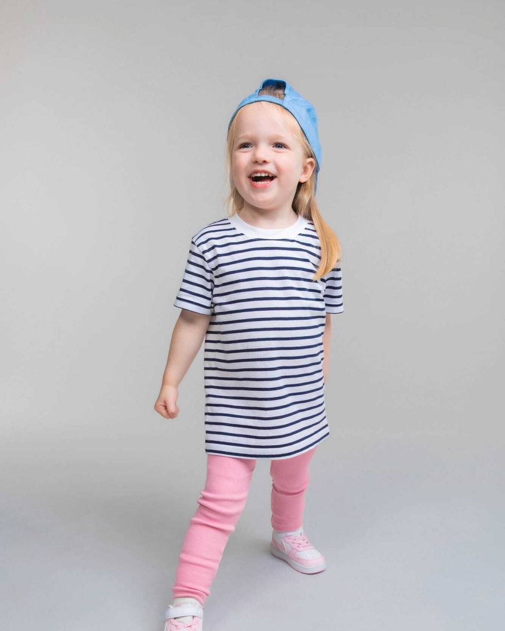 T-shirts LARKWOOD Gestreept T-shirt met korte mouwen voor bedrukking &amp; borduring