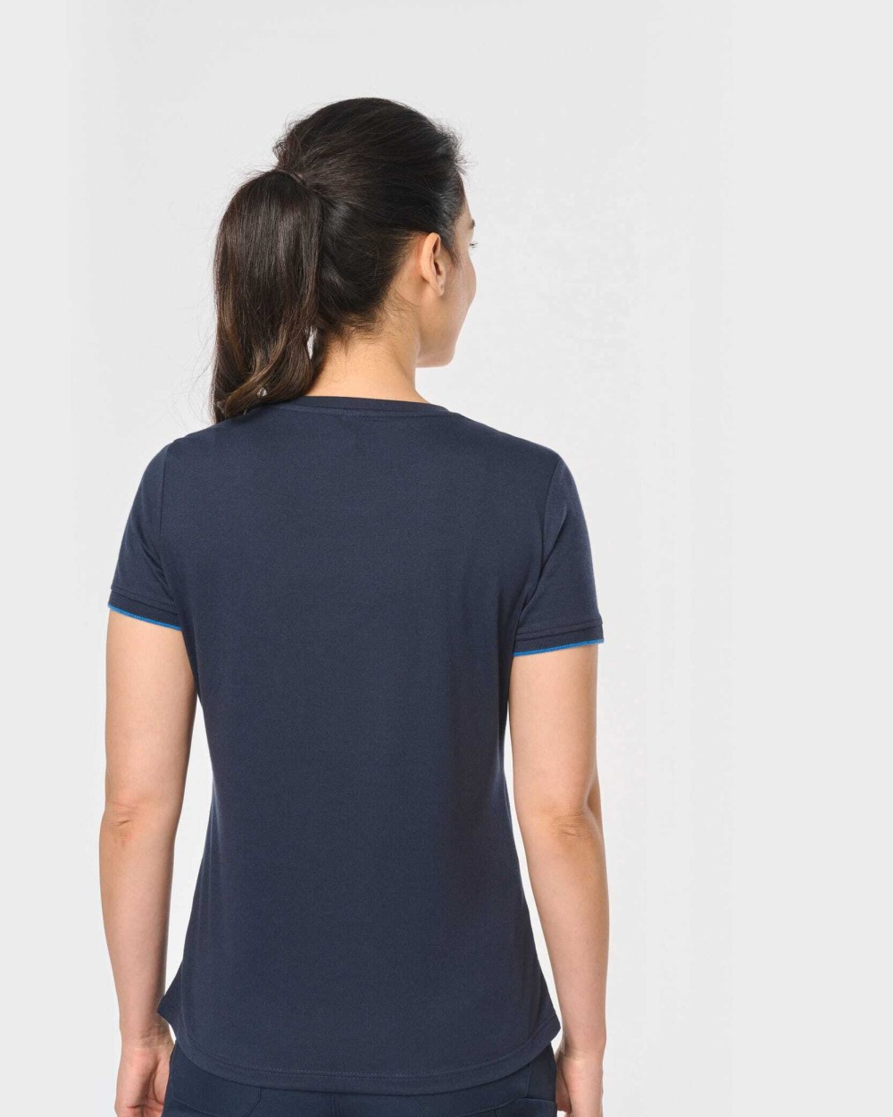 T-shirts WK. DESIGNED TO WORK Dames-t-shirt Day To Day korte mouwen voor bedrukking &amp; borduring