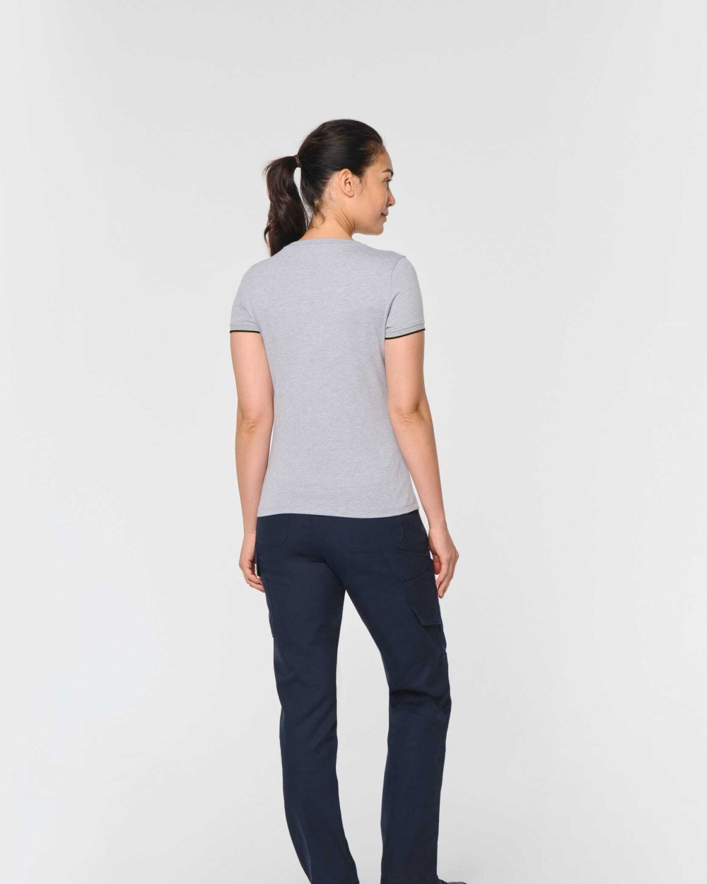 WK. DESIGNED TO WORK Damen-T-Shirt Day To Day mit kurzen Ärmeln T-Shirts personalisierbar