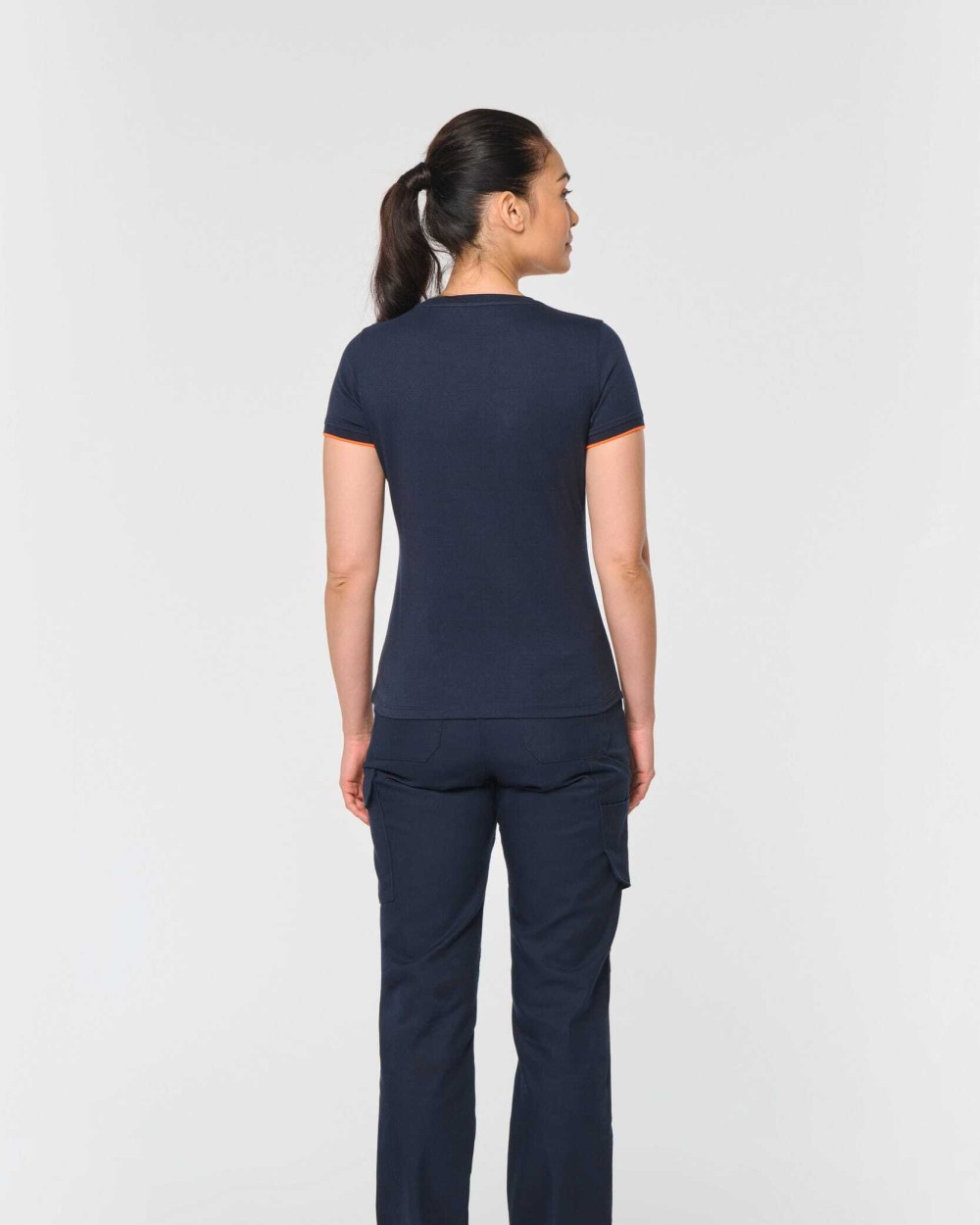 WK. DESIGNED TO WORK Damen-T-Shirt Day To Day mit kurzen Ärmeln T-Shirts personalisierbar