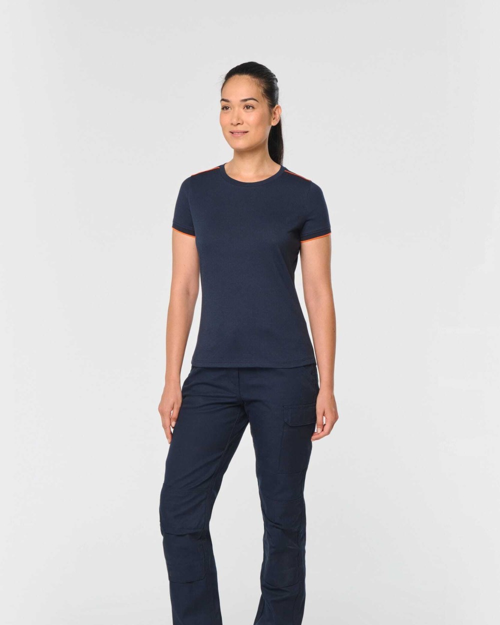 T-shirts WK. DESIGNED TO WORK Dames-T-shirt Day To Day korte mouwen voor bedrukking &amp; borduring