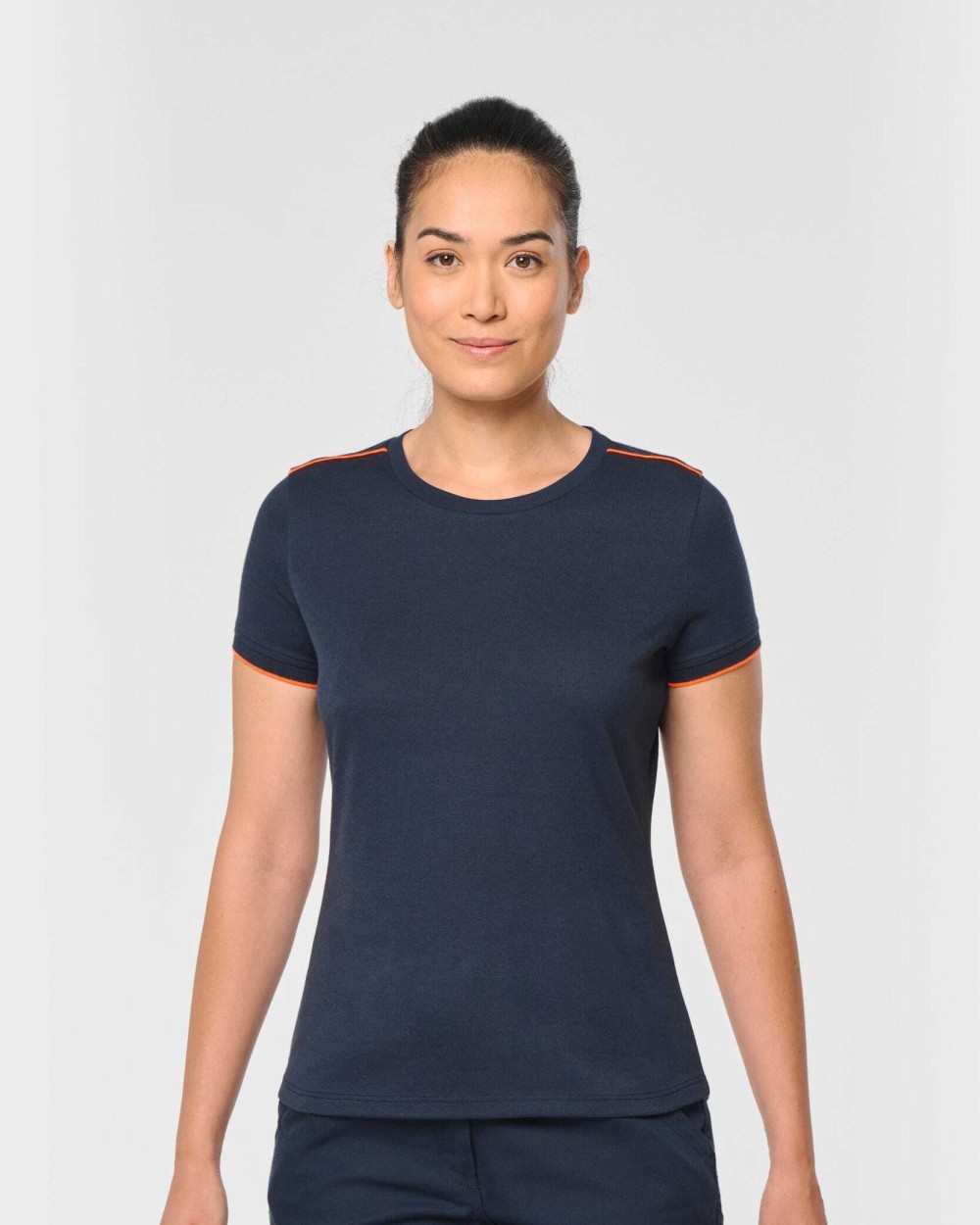 T-shirts WK. DESIGNED TO WORK Dames-t-shirt Day To Day korte mouwen voor bedrukking &amp; borduring