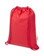 Sacs & Bagagerie personnalisable 4DO Sac de 5 L avec cordon Oregon Blend en coton recyclé 140 g/m² certifié GRS