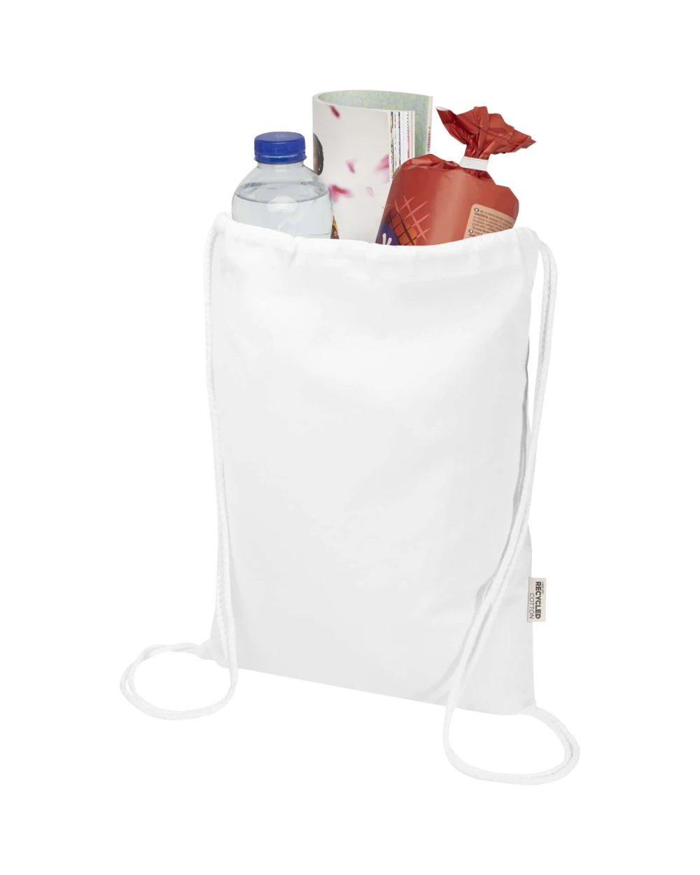 4DO Oregon Blend 140 g/m² GRS-recycelter Turnbeutel 5 L  Taschen personalisierbar