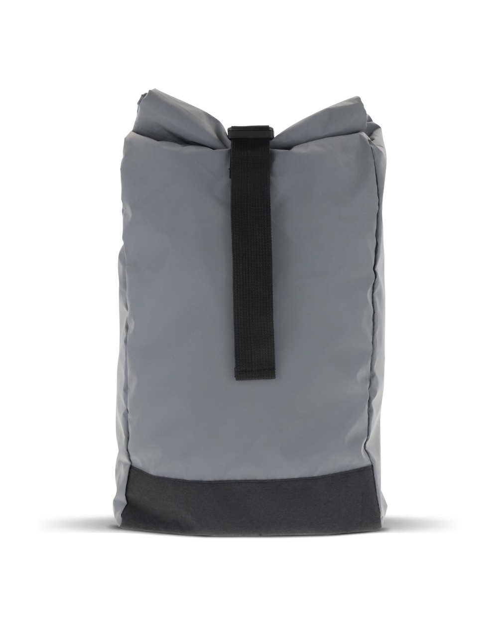 4DO Reflektierender Rolltop-Rucksack 26x13x50cm Taschen personalisierbar
