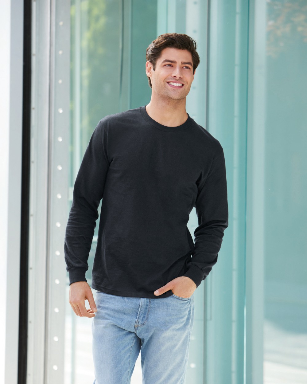 GILDAN Hammer long-sleeved T-shirt T-Shirts personalisierbar