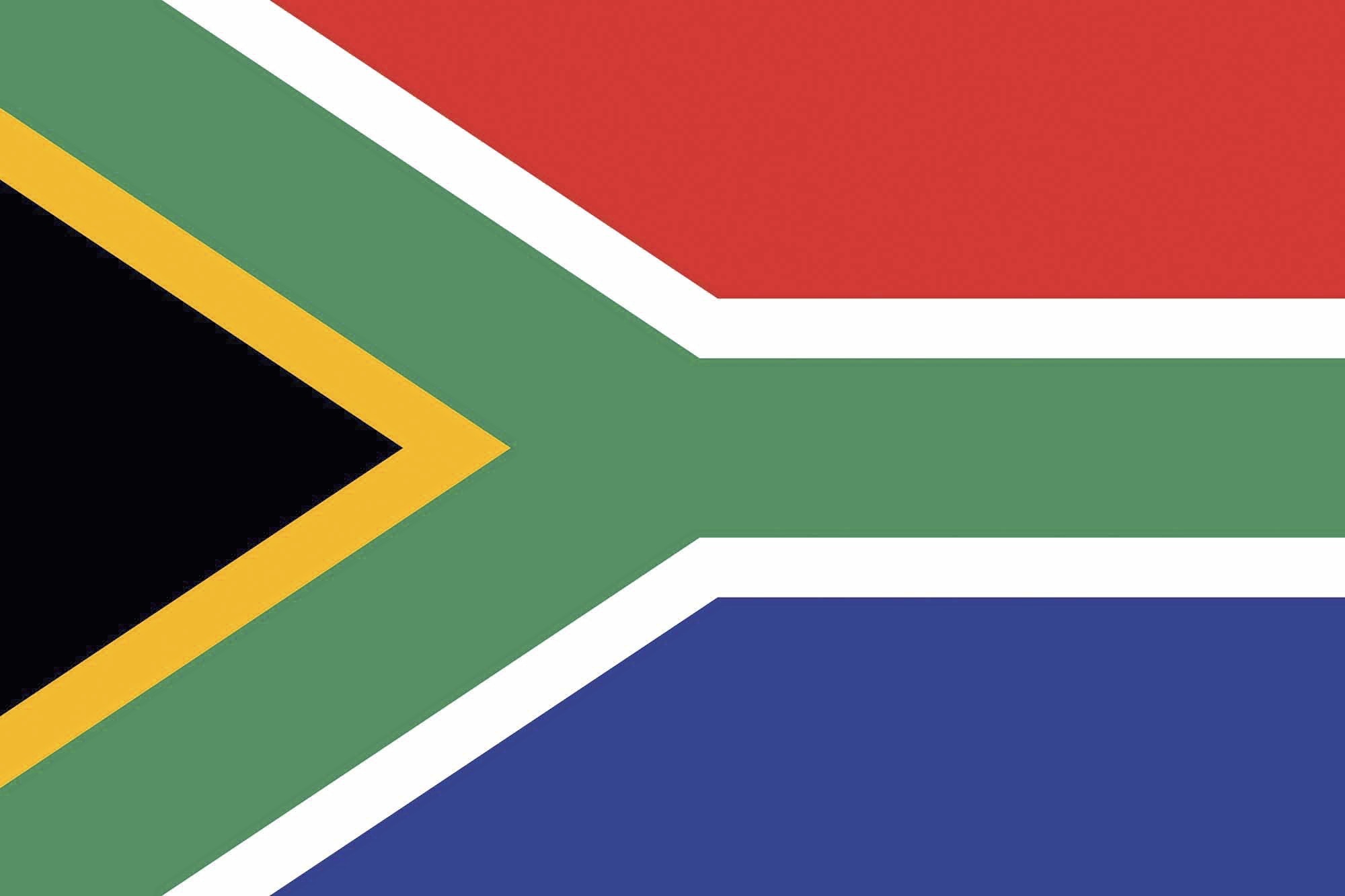 Benodigdheden PRINTWEAR Flag South Africa voor bedrukking &amp; borduring