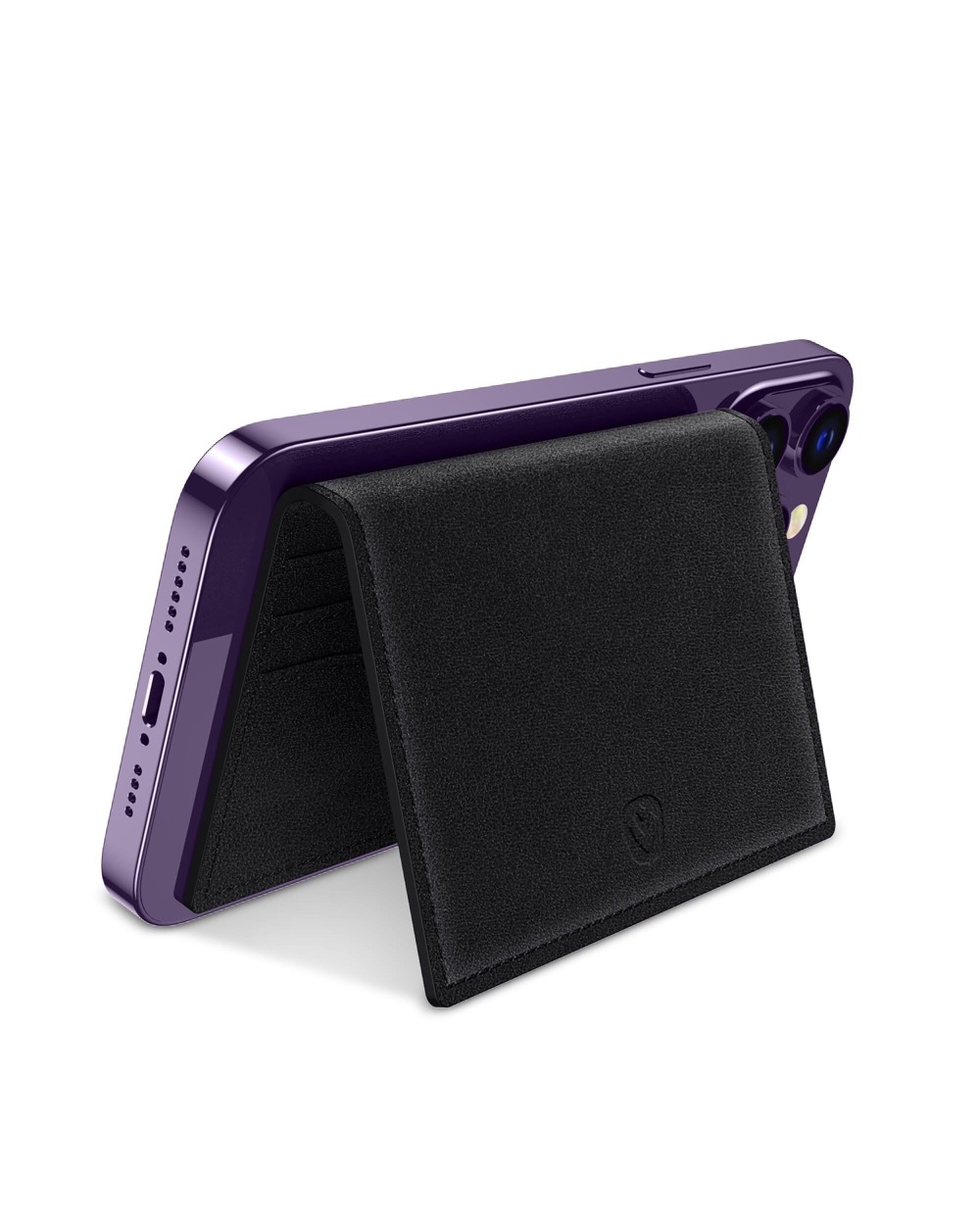 Sacs & Bagagerie personnalisable VALENTA 587303 Valenta Card Wallet Magsafe Leather