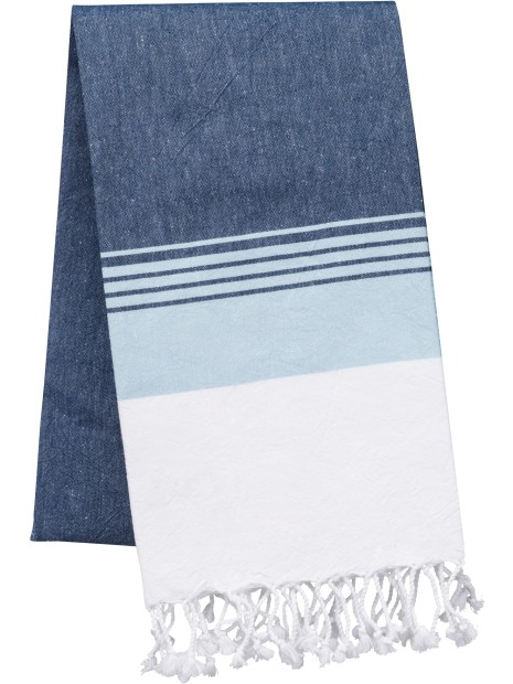 KARIBAN Fouta à rayures /api/colors/d921525c-8ca7-487c-89cb-a73418c67b78 personnalisable