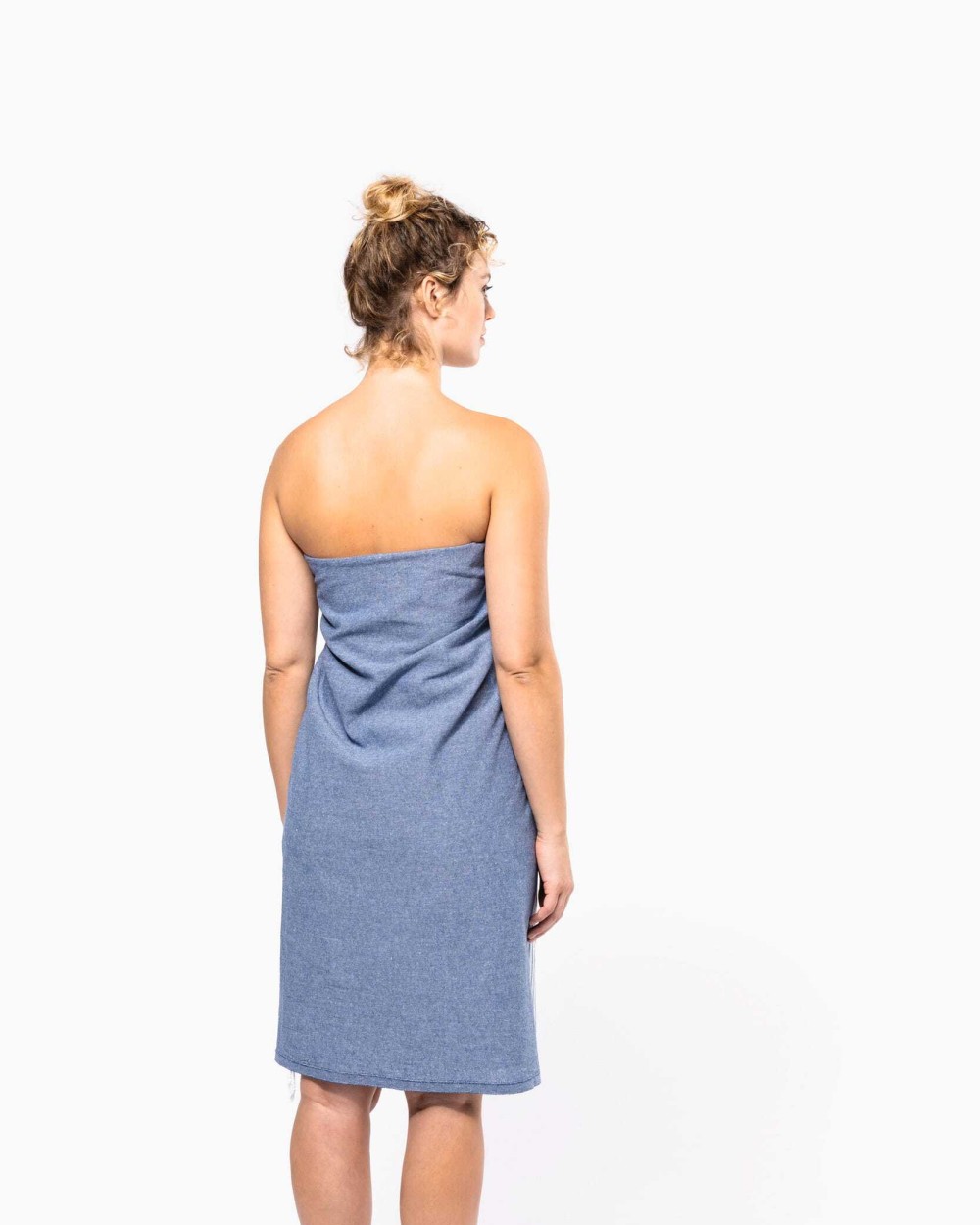 Bad artikelen KARIBAN Gestreepte fouta voor bedrukking &amp; borduring