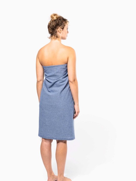 Produits éponges à personnaliser KARIBAN Fouta à rayures 