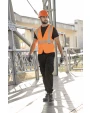Fluo vestjes KORNTEX Safety Vest with 3 Reflective Tapes voor bedrukking &amp; borduring
