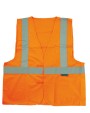 Fluo vestjes KORNTEX Safety Vest with 3 Reflective Tapes voor bedrukking &amp; borduring