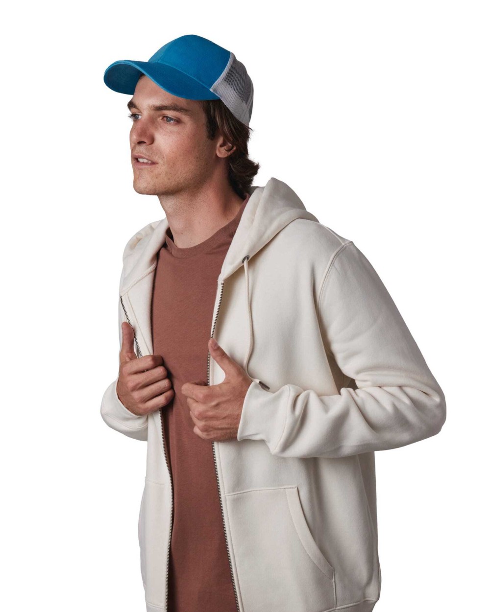 K-UP 6-Panel-Trucker-Kappe Kappen personalisierbar