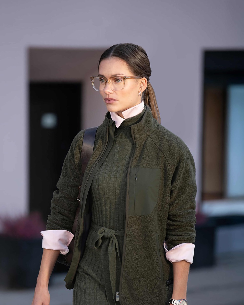 Laines polaires personnalisable NIMBUS Timberlake pour femmes - polaire sherpa moderne