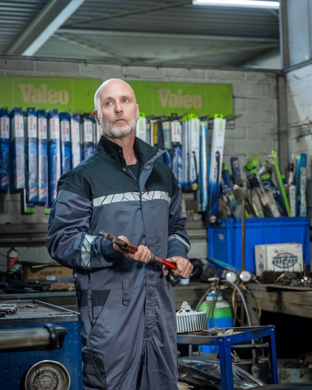 Broeken PROJOB 7601 STRETCH OVERALL MET KNIEZAKKEN voor bedrukking &amp; borduring