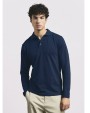Polo's PROMODORO MEN’S LONG SLEEVE HEAVY POLO SHIRT voor bedrukking &amp; borduring