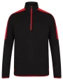 Sweaters & hoodies FINDEN-HALES Adults` 1/4 Zip Midlayer with Contrast Panelling voor bedrukking &amp; borduring