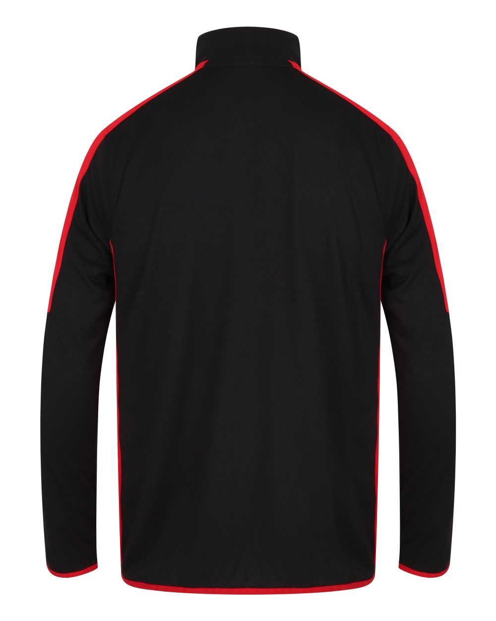 Sweat-shirts personnalisable FINDEN-HALES Adults` 1/4 Zip Midlayer with Contrast Panelling