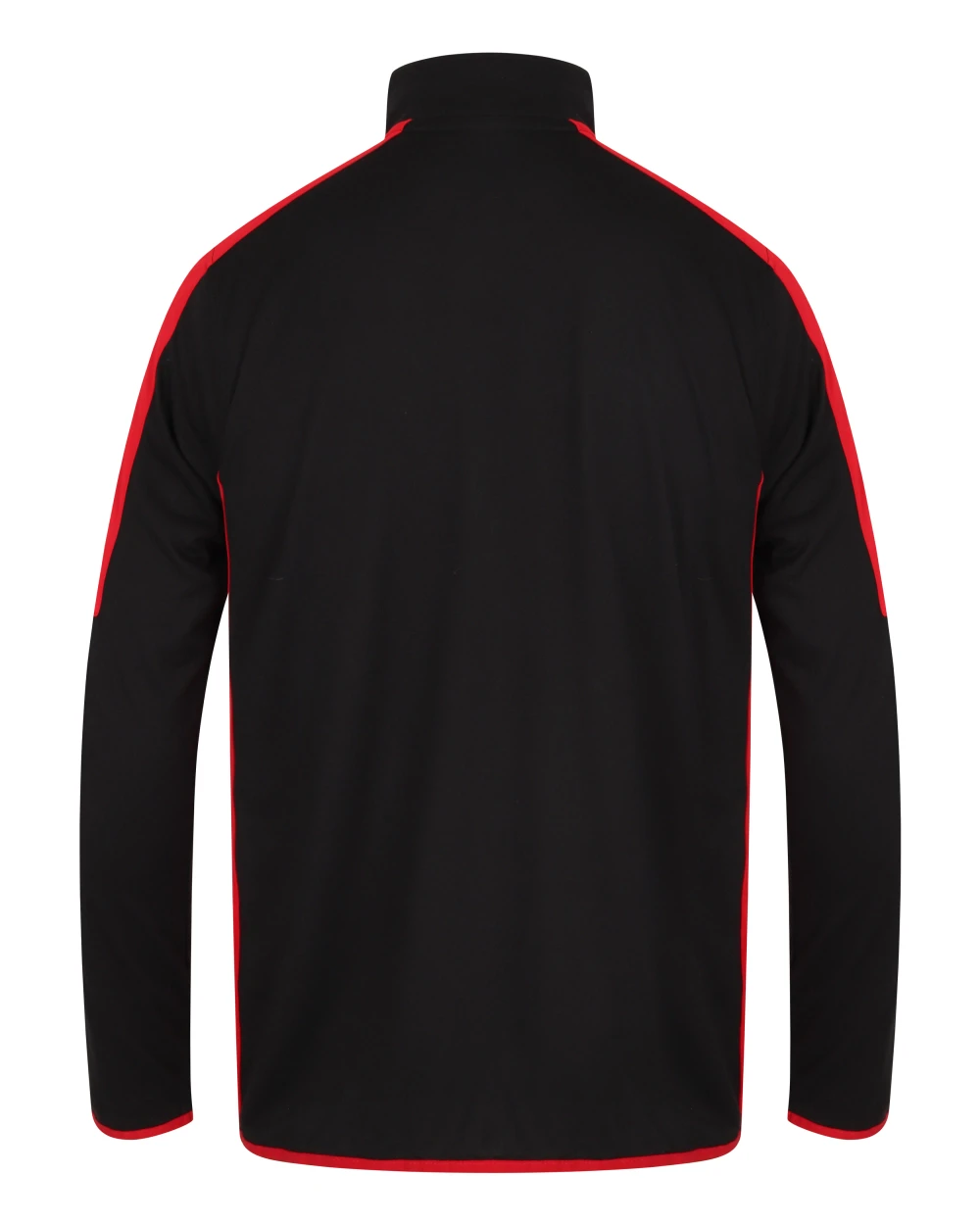 FINDEN-HALES Adults` 1/4 Zip Midlayer with Contrast Panelling Sweatshirts personalisierbar
