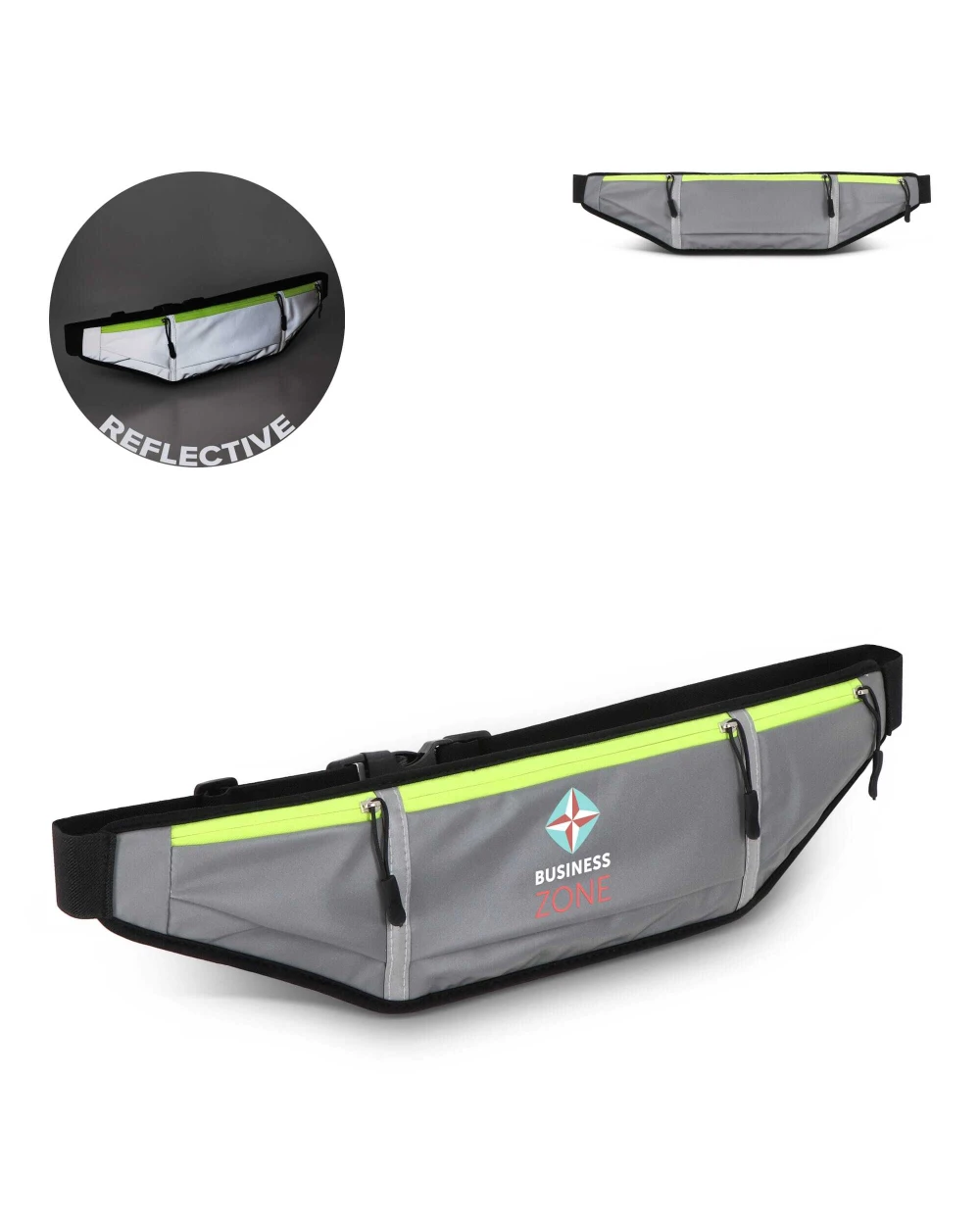 Tassen & Zakken 4DO Reflecterende Sifan heuptas voor bedrukking &amp; borduring