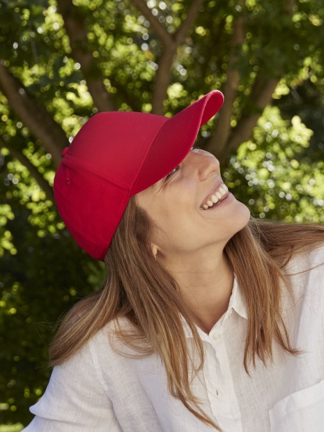 Casquettes à personnaliser BEECHFIELD EARTHAWARE® CLASSIC ORGANIC COTTON 5 PANEL CAP 