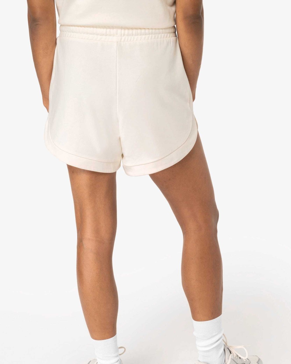 Bermuda's & Shorts NATIVE SPIRIT Ecologische damesshort French Terry voor bedrukking &amp; borduring
