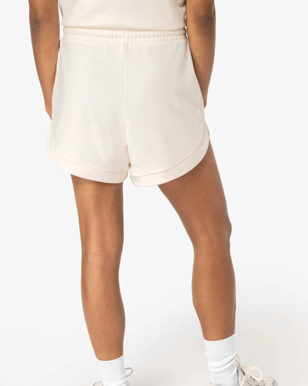 Bermuda's & Shorts NATIVE SPIRIT Ecologische damesshort French Terry voor bedrukking &amp; borduring