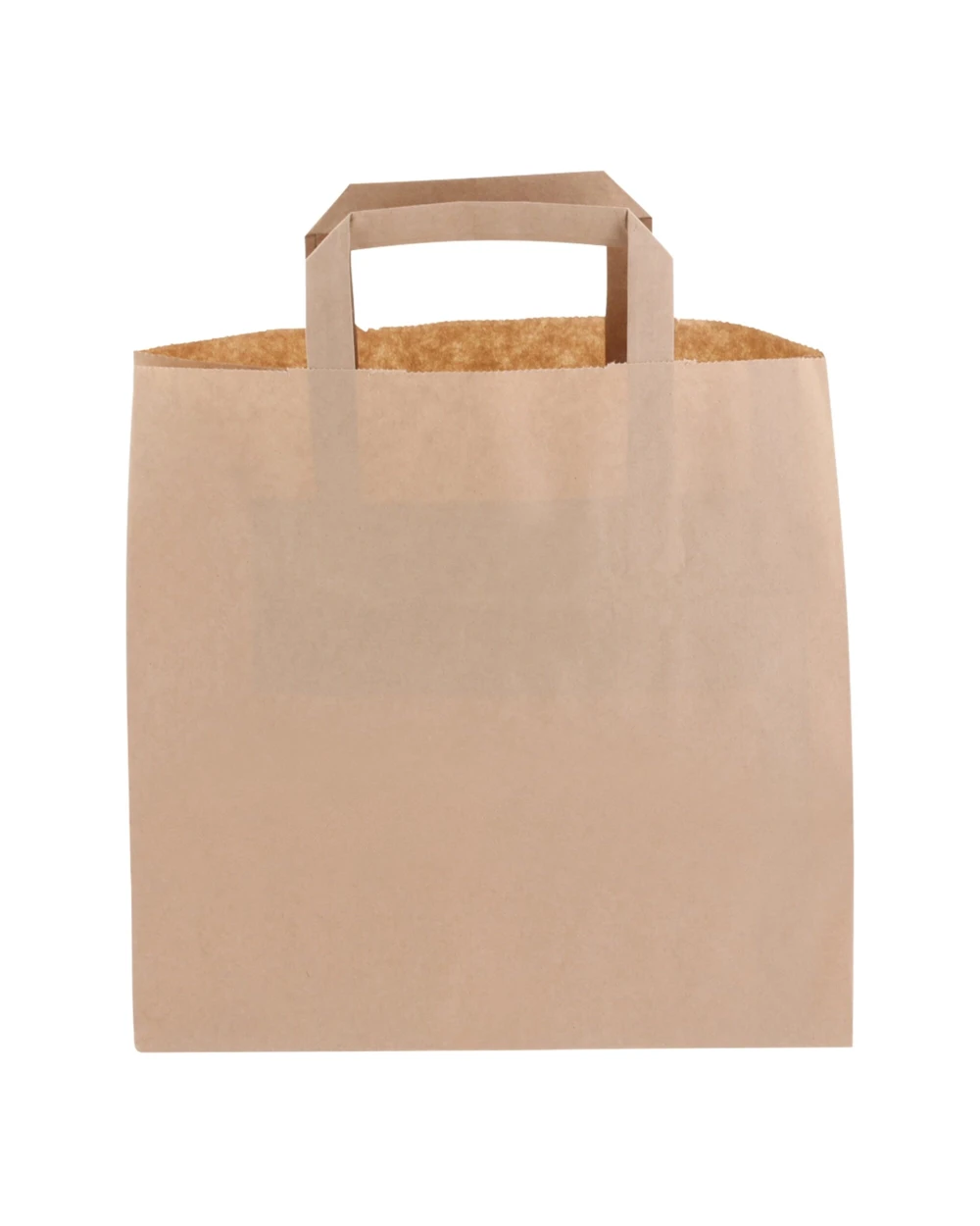 Tote bags 4DO Papieren draagtas 70g/m² 26x17x25cm voor bedrukking &amp; borduring