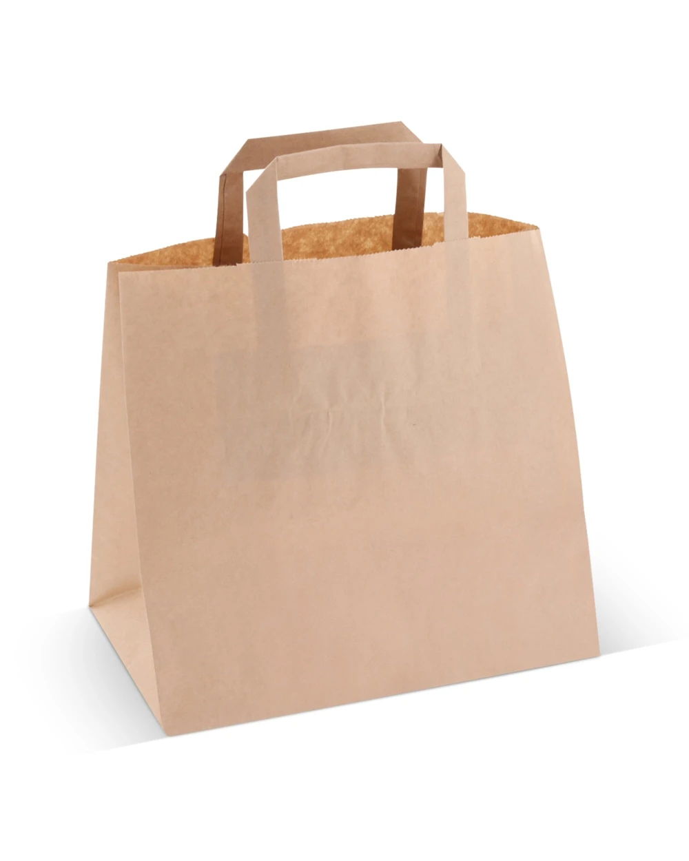 Tote bags 4DO Papieren draagtas 70g/m² 26x17x25cm voor bedrukking &amp; borduring