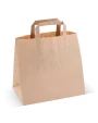 Tote bags 4DO Papieren draagtas 70g/m² 26x17x25cm voor bedrukking &amp; borduring