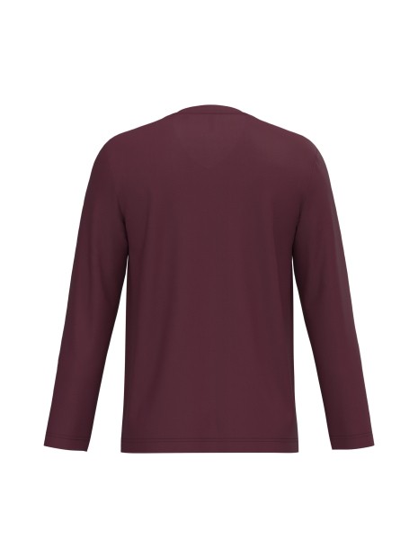 KARIBAN T-shirt col V manches longues homme /api/colors/3f4410b9-f80f-412a-9aa8-9260cc84003d personnalisable