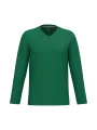 KARIBAN T-shirt col V manches longues homme /api/colors/8e228bbe-4407-4cbc-b57b-e0b7f7e9d211 personnalisable