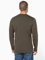 T-Shirts à personnaliser KARIBAN T-shirt col V manches longues homme 