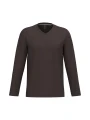 KARIBAN T-shirt col V manches longues homme /api/colors/b1e9730e-2307-4dc6-a97e-0dcccdb1ecfa personnalisable