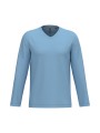 KARIBAN T-shirt col V manches longues homme /api/colors/549fa598-8d61-4fa2-82ad-90f4d2ec39ab personnalisable