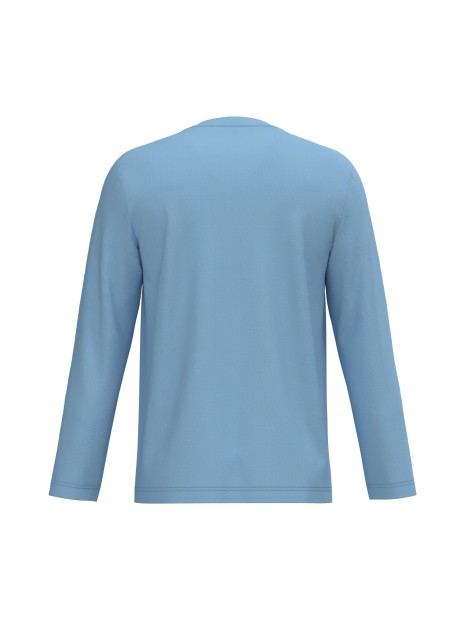 KARIBAN T-shirt col V manches longues homme /api/colors/549fa598-8d61-4fa2-82ad-90f4d2ec39ab personnalisable