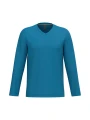 KARIBAN T-shirt col V manches longues homme /api/colors/3848809b-00f3-4a7f-8b57-fc0187a98ade personnalisable