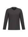KARIBAN T-shirt col V manches longues homme /api/colors/3664e9be-231a-44a8-bacd-707b001b474c personnalisable
