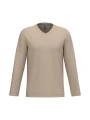 KARIBAN T-shirt col V manches longues homme /api/colors/1d539d1a-76f0-4132-93c4-8034fe18b1e9 personnalisable