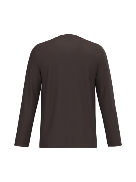 KARIBAN T-shirt col V manches longues homme /api/colors/b1e9730e-2307-4dc6-a97e-0dcccdb1ecfa personnalisable