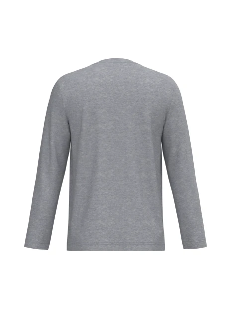 KARIBAN T-shirt col V manches longues homme /api/colors/a37ac46b-201c-43db-9085-8f3a99c04b1c personnalisable