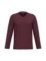 KARIBAN T-shirt col V manches longues homme /api/colors/3f4410b9-f80f-412a-9aa8-9260cc84003d personnalisable
