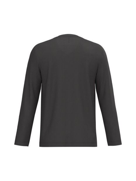 KARIBAN T-shirt col V manches longues homme /api/colors/3664e9be-231a-44a8-bacd-707b001b474c personnalisable