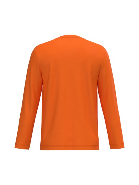 KARIBAN T-shirt col V manches longues homme /api/colors/d51260d5-b263-4200-988d-ee19f414959e personnalisable