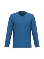 KARIBAN T-shirt col V manches longues homme /api/colors/68572561-1214-42b1-b94c-44fb780d37b4 personnalisable