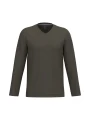 KARIBAN T-shirt col V manches longues homme /api/colors/7d4189a1-61a3-430b-83e5-a3a6fe159806 personnalisable