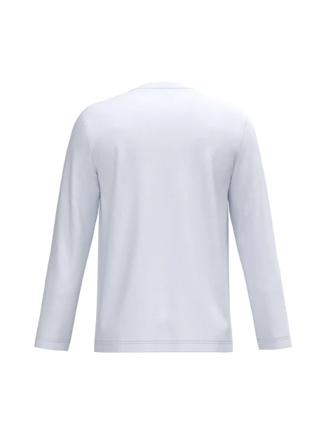 KARIBAN T-shirt col V manches longues homme /api/colors/7a92cd2d-10d2-40b4-928b-296bb7487506 personnalisable
