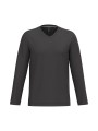 KARIBAN T-shirt col V manches longues homme /api/colors/3664e9be-231a-44a8-bacd-707b001b474c personnalisable